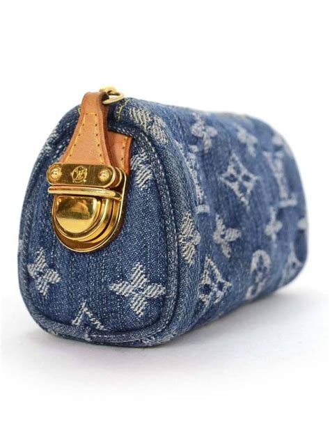 louis vuitton denim coin purse|louis vuitton monogram denim.